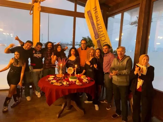 Sarıkamış'ta İranlı turistlerin Nevruz kutlaması kamerada