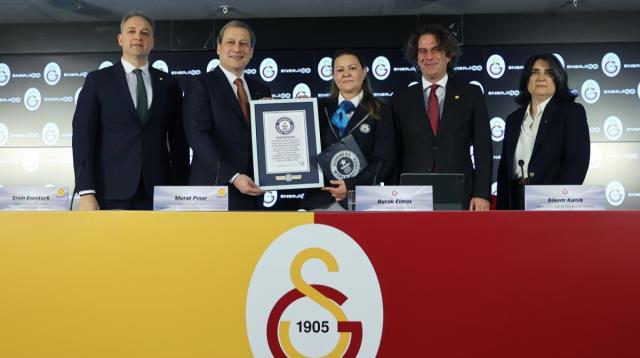Galatasaray elektrik faturasından kurtuldu! 1 milyar liralık proje Guinnes Rekorlar Kitabı'nda