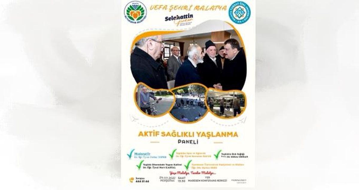 MABESEM Konferans Salonunda 'Aktif ve Sağlıklı Yaşlanma' paneli düzenlenecek