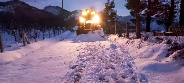 Samsun'un 4 ilçesinde okullara 'kar' tatili