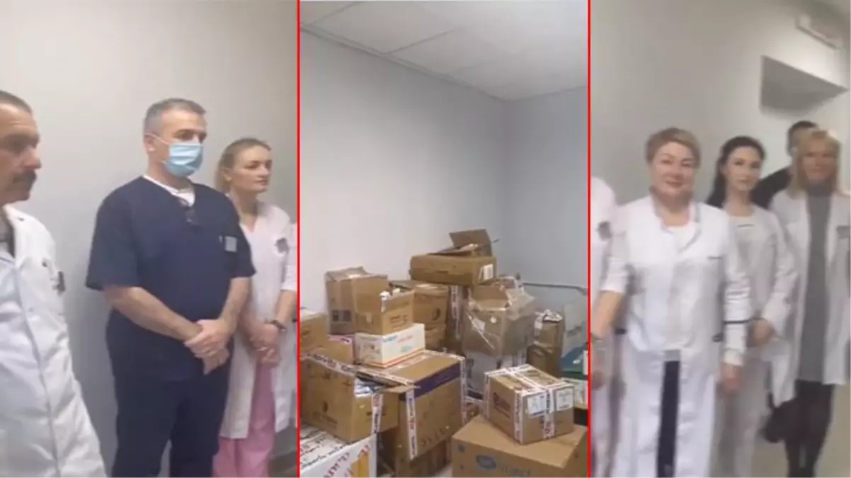 Ukraynalı doktorlar yapılan tıbbi yardım için Türkiye'ye teşekkür etti