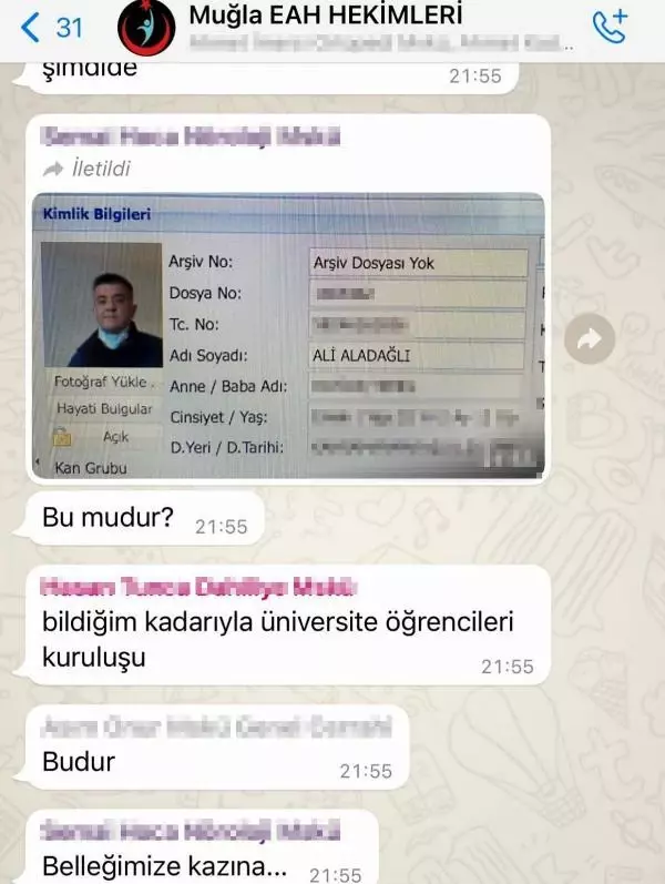 Uzman çavuşun alkışla protesto edildiği hastanedeki sıhhat çalışanlarının WhatsApp yazışmaları ortaya çıktı