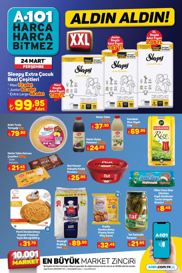 A101 aktüel ürünler kataloğu! 24 Mart A101 bu hafta katalog ürünleri neler? A101'e gelecek ürünler ve A101 fiyat listesi!