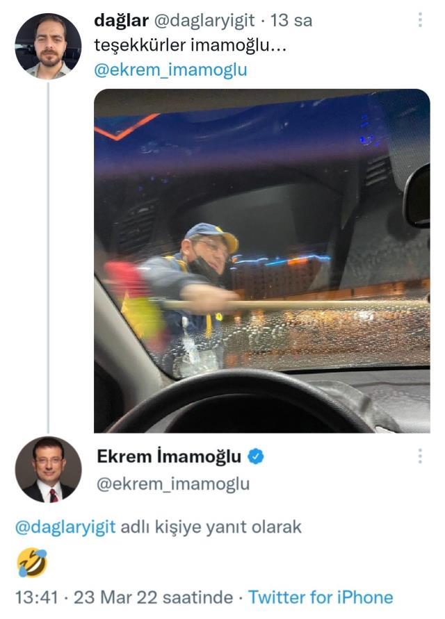 Ekrem İmamoğluna benzeyen işçi kim, adı ne?