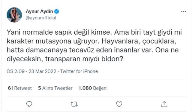 Fıs Fıs İsmail'in 'Kadınlar tayt giymesin' sözleri Aynur Aydın'ı çıldırttı: Damacanaya tecavüz edenler var