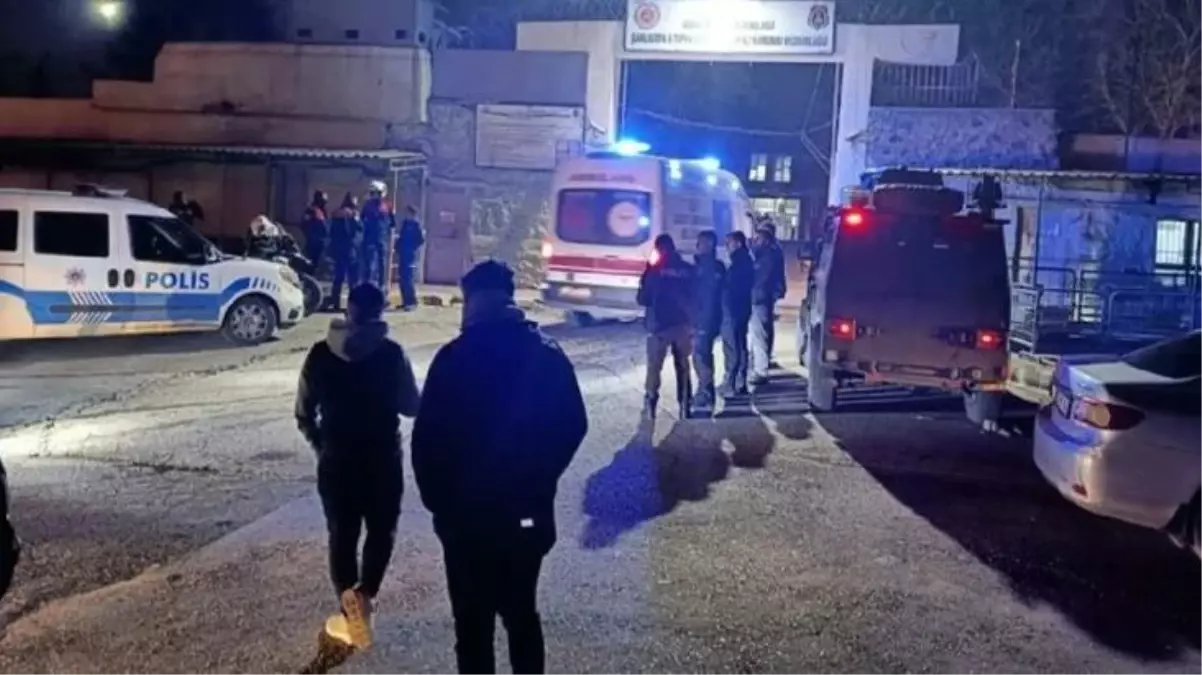 Şanlıurfa'daki kapalı cezaevinde isyan çıktı! Bölgeye çok sayıda ekip sevk edildi