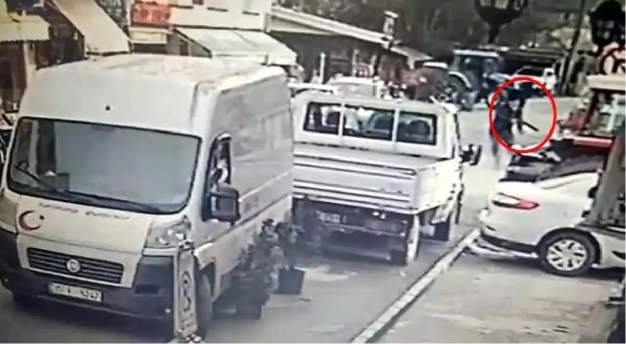 Husumetlisine pompalı tüfekle kurşun yağdıran saldırgan, elini kolunu sallaya sallaya gitti