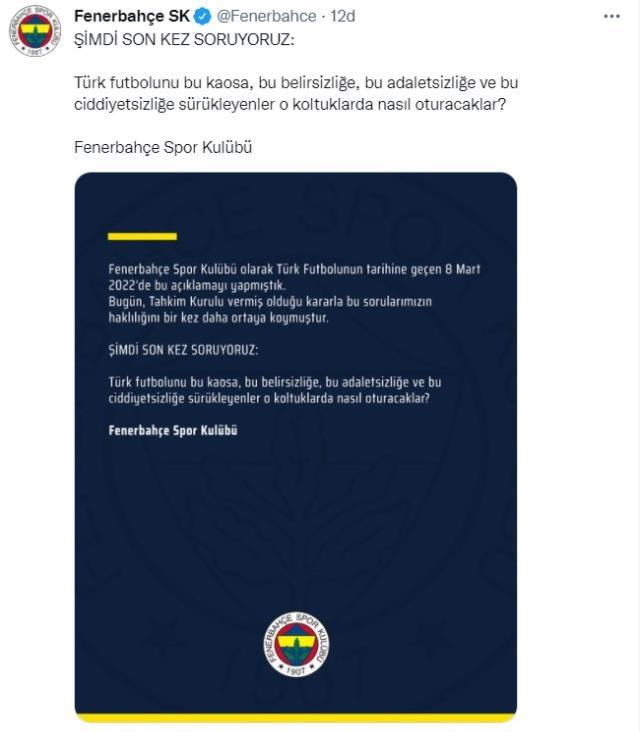 Fenerbahçe'den gece yarısı olay paylaşım: O koltuklarda nasıl oturacaksınız?