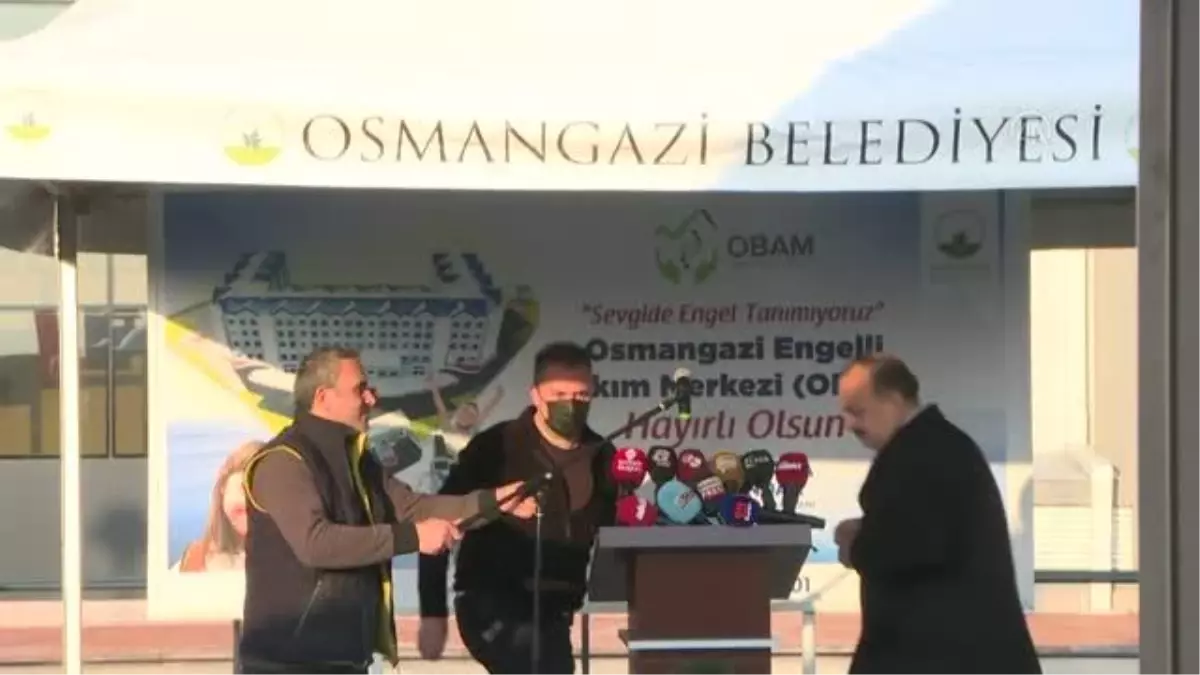 Kurtulmuş, Bursa'da engelli bakım merkezi açılışında konuştu