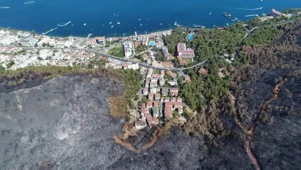 Son dakika haberleri... 'Marmaris'te orman yangınlarının ardından deniz dibinde biriken balçık ve atıklar temizlenecek'