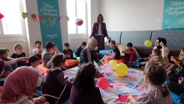 Avusturya'da Türk ebeveyn ve çocuklara yönelik atölye çalışması