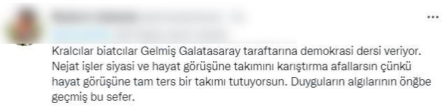 Nejat İşler, Galatasaraylıları çıldırttı! Fenerbahçe üzerinden verdiği örneğe yansılar çığ üzere