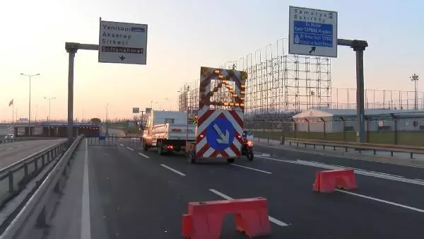 İstanbul Yarı Maratonu sebebiyle birtakım yollar trafiğe kapatıldı