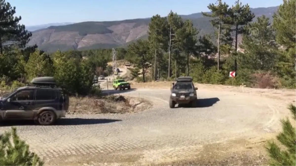 2 bin 300 metre rakımlı Murat Dağı'nda off-road heyecanı yaşandı