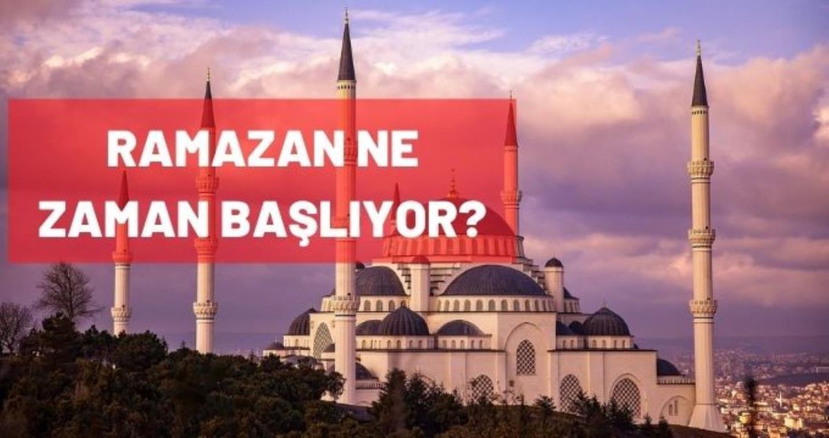 Oruca ne zaman kalkılacak? 2022 oruçta ilk sahur, ilk iftar ne zaman?