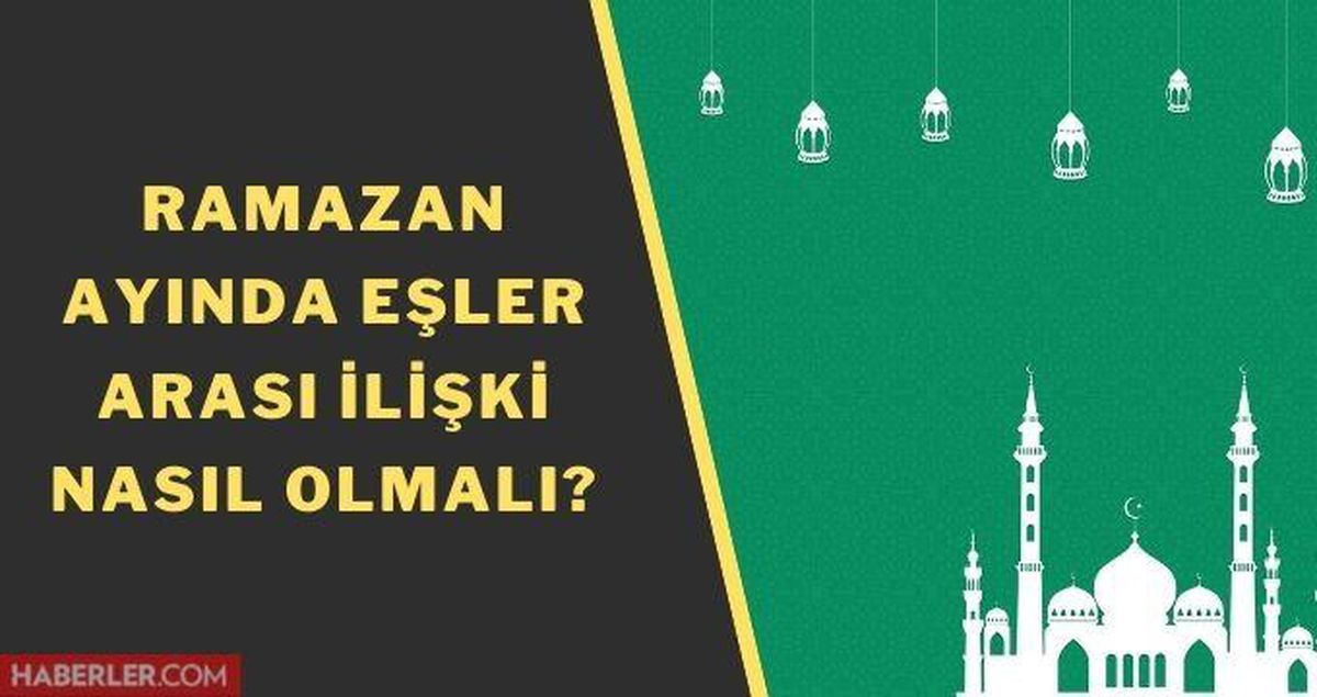 Yanaktan öpmek orucu bozar mı? Öpüşmek, cinsel ilişkiye girmek orucu bozar mı? Diyanet eşlerin ilişki sınırını belirtti
