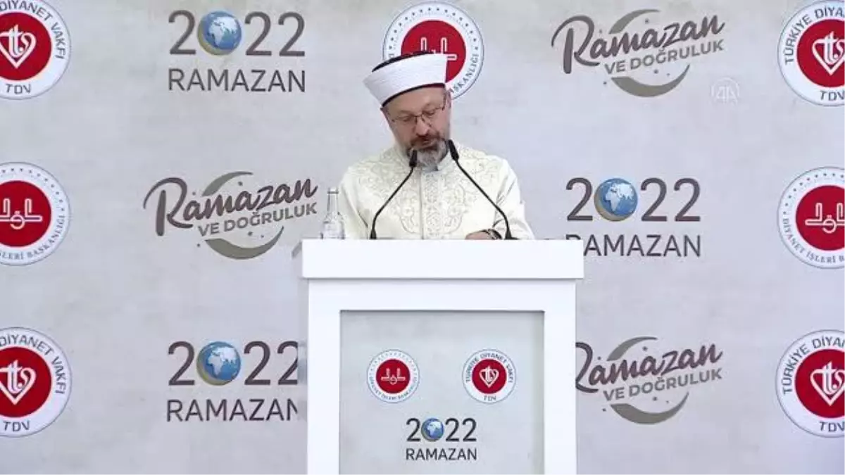 Son dakika haberleri: Erbaş: 'İhtiyaç sahibi kardeşlerimize el uzatmak, en büyük manevi kazanım olacaktır'