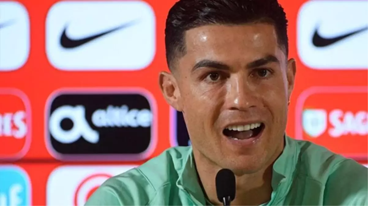Gazetecilerin başından aşağı kaynar sular döküldü! Ronaldo'ya soru sorduklarına pişman oldular