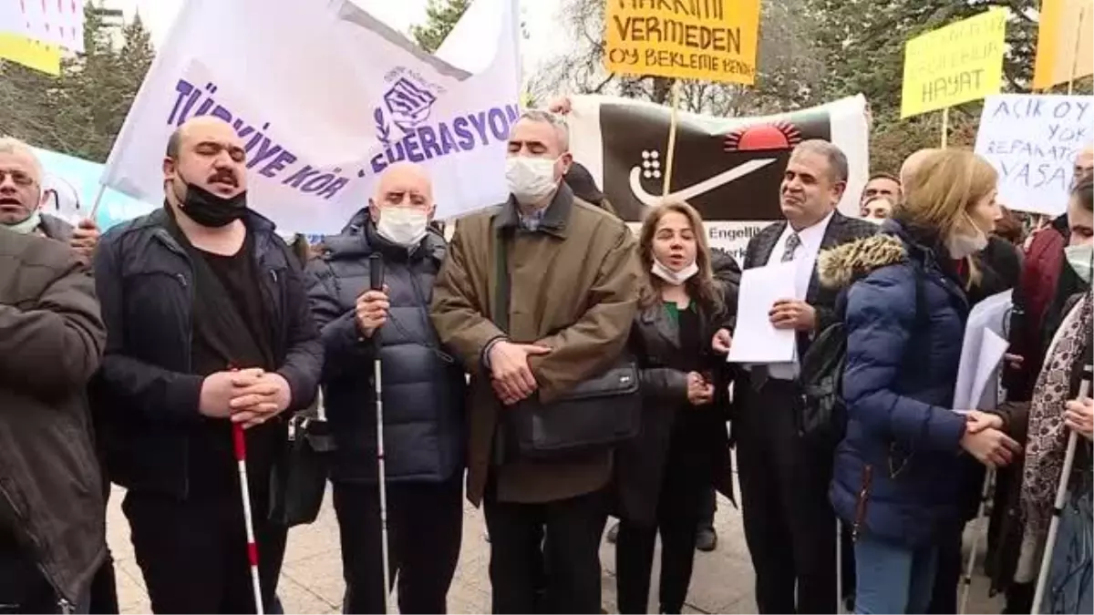 Görme engellilerden 'gizli oy kullanma hakkı' talebi