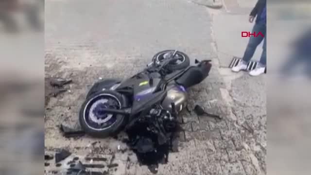 hafif ticari aracla carpisan motosiklet cop 2 14829515 o