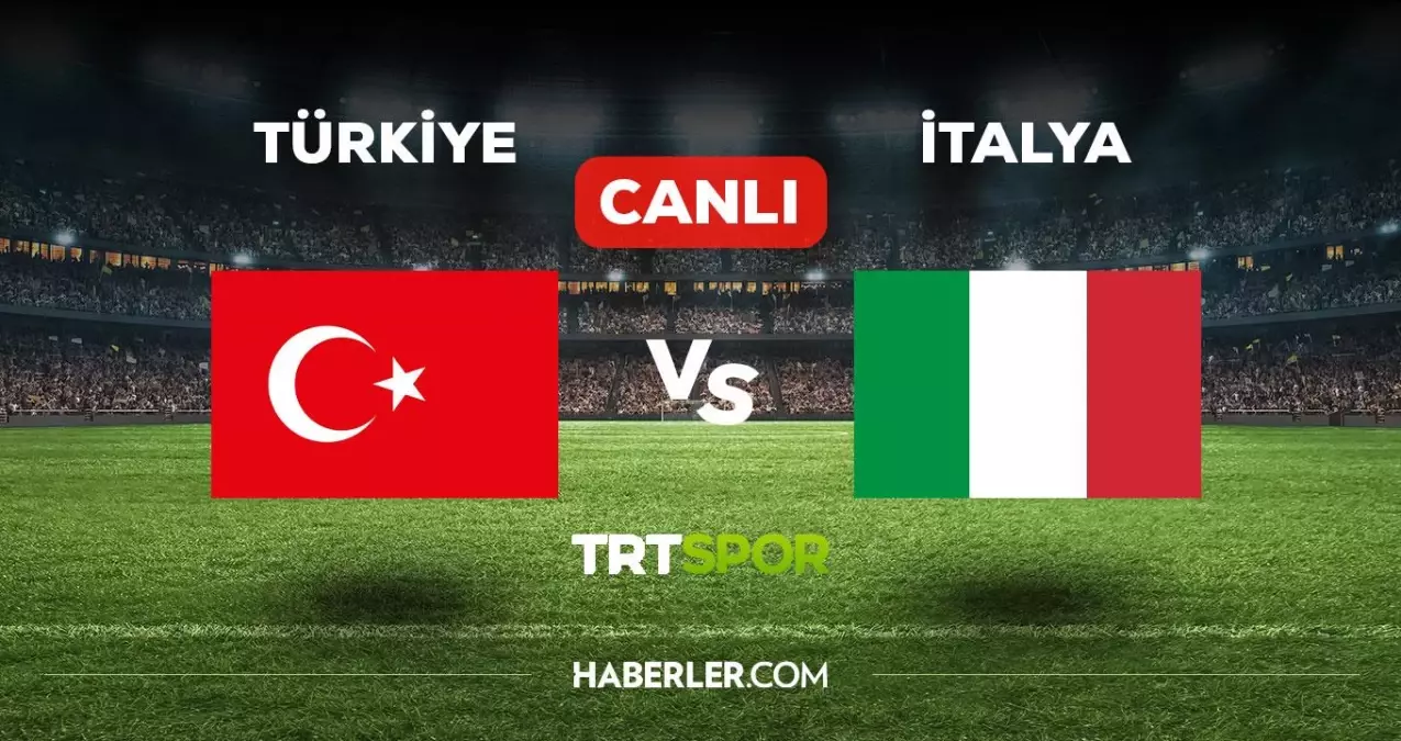 Türkiye - İtalya CANLI izle! (İKİNCİ YARI) TRT SPOR Türkiye - İtalya canlı izleme linki! Hazırlık Maçı TÜRKİYE - İTALYA maçı canlı izle!