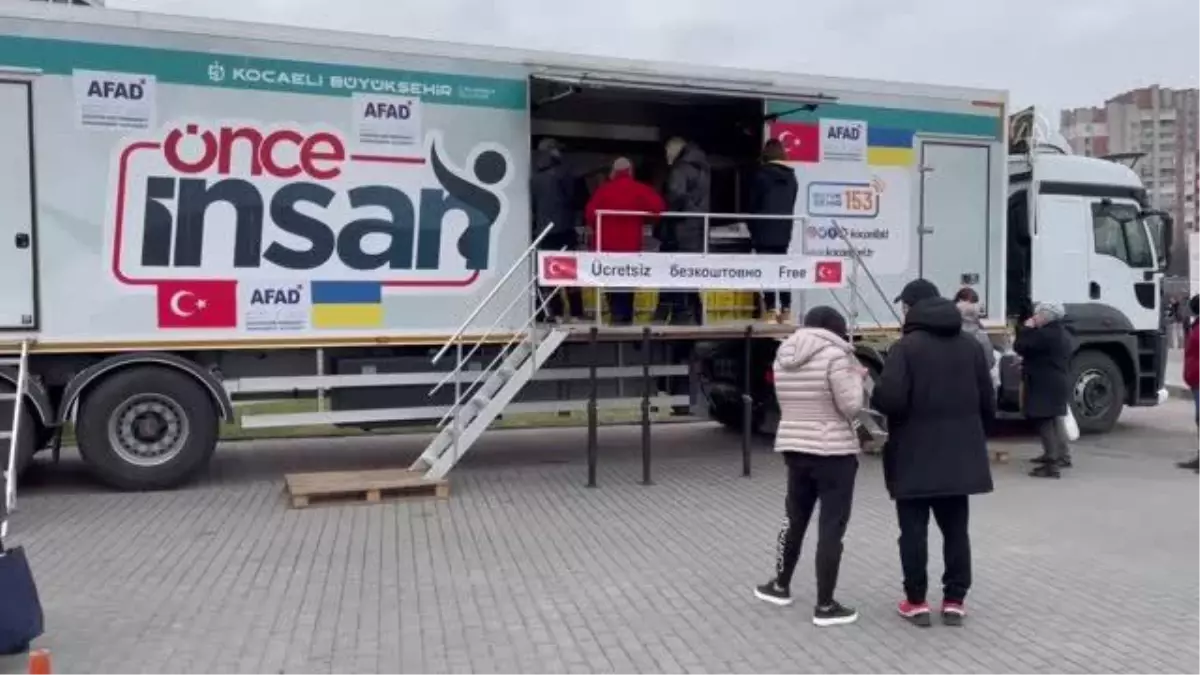 AFAD'ın Lviv'deki sıcak yemek ikramı sürüyor