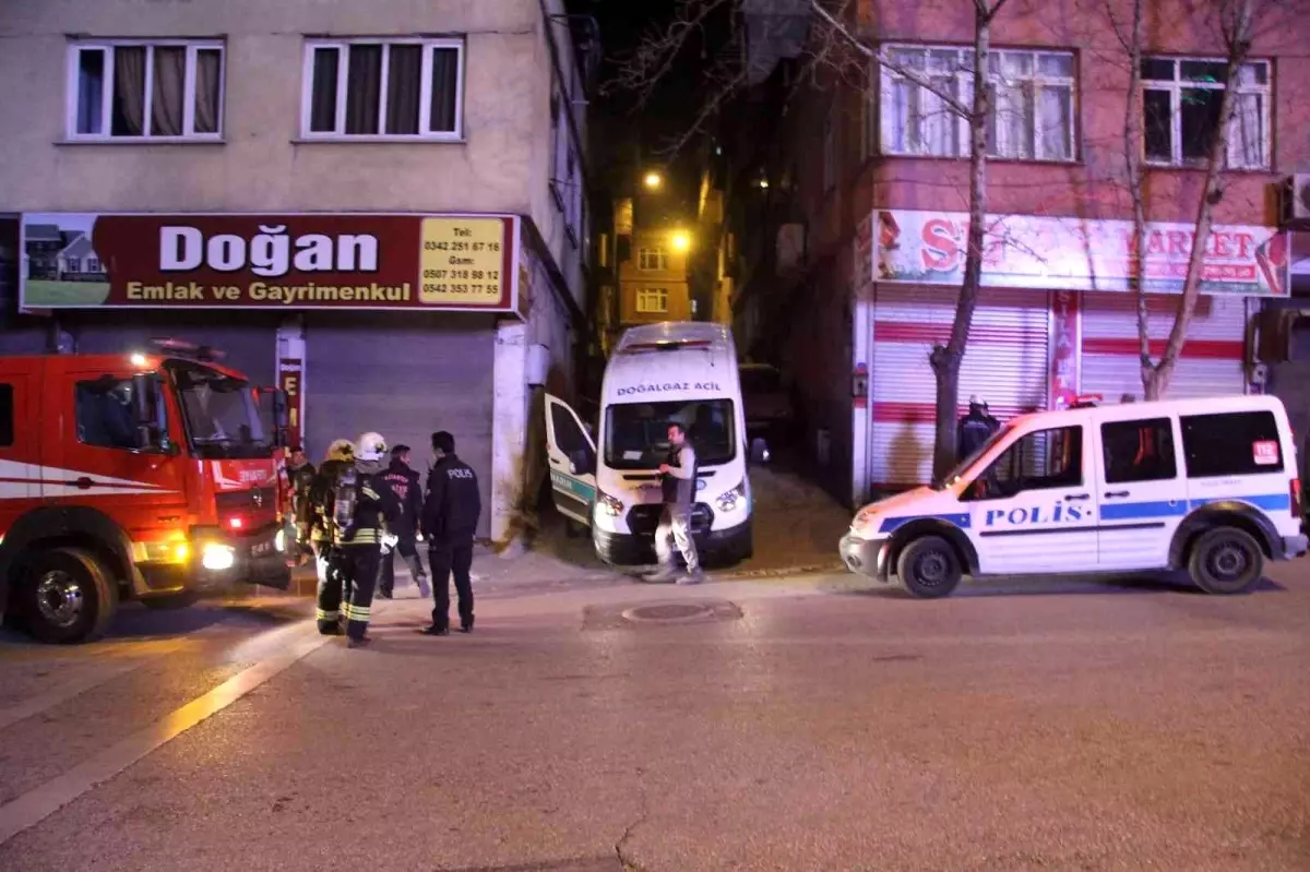 Gaziantep'te doğalgaz kaçağı paniği