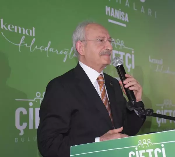 KILIÇDAROĞLU ÇİFTÇİLERE SESLENDİ ÜZÜMÜN KİLOSU 2 DOLAR OLACAK