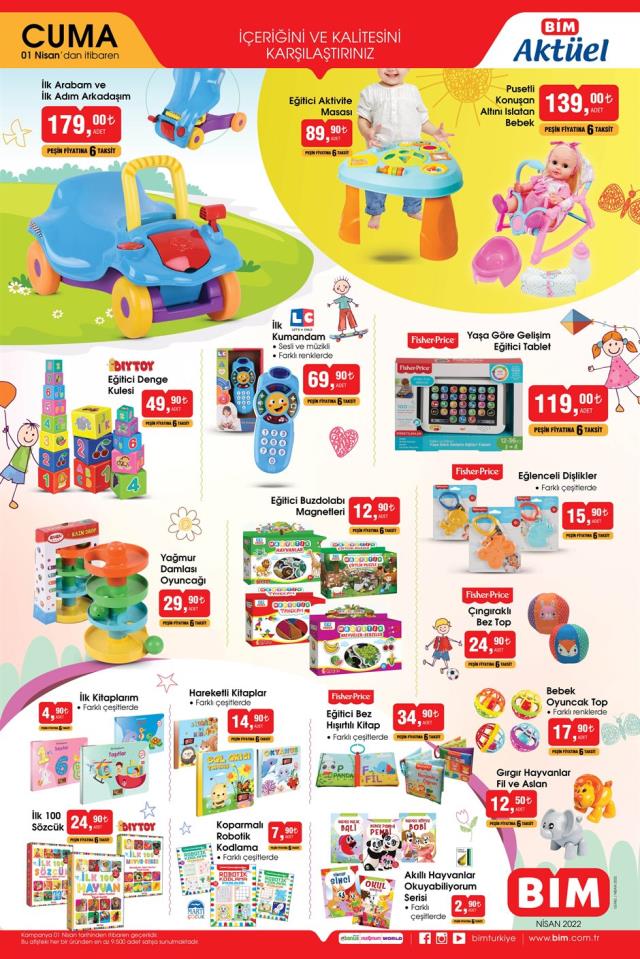 BİM aktüel ürünler kataloğu yayınlandı! 31 Mart Cuma BİM bu hafta katalog ürünleri neler? BİM'e gelecek ürünler ve BİM fiyat listesi!