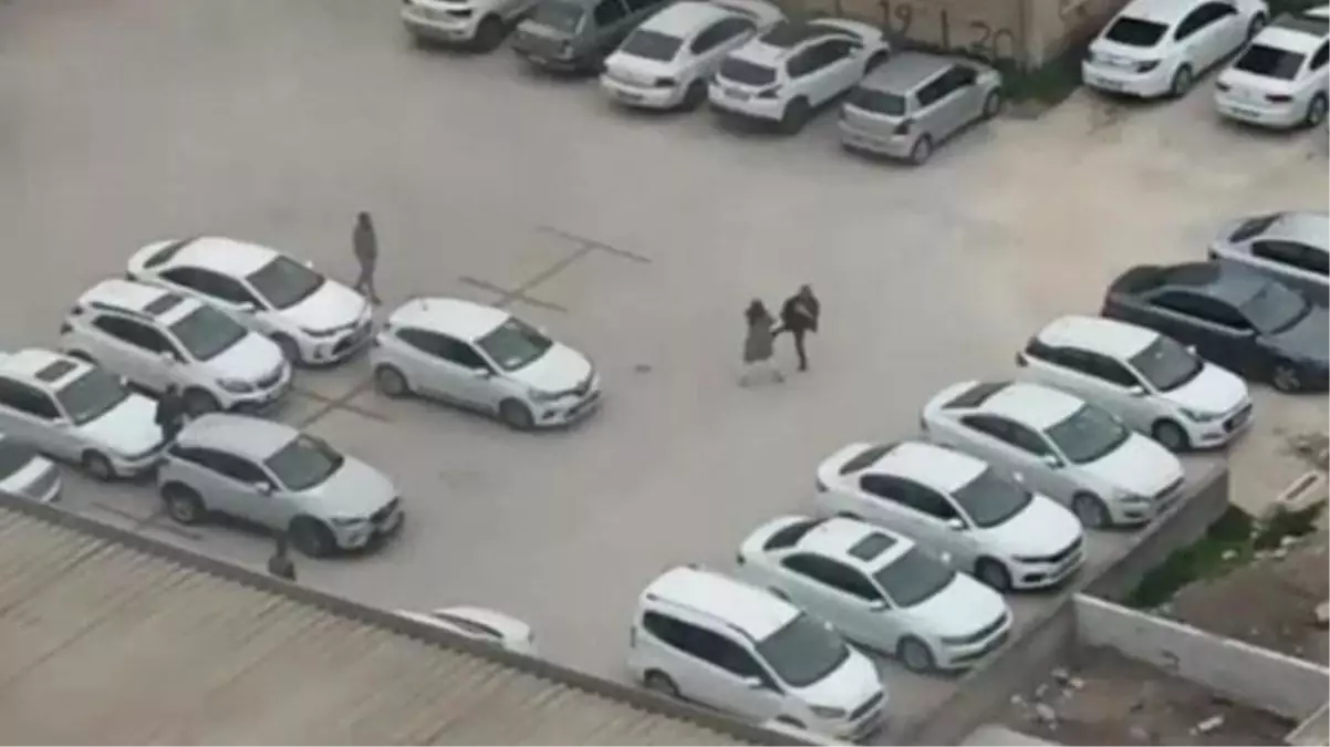 Otoparkta kadını tekme ve yumrukla darbeden kişi kayınbiraderi çıktı!