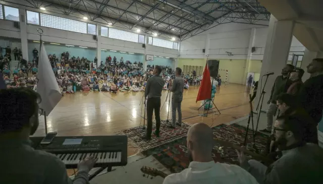 SARAYBOSNA - Türkiye Maarif Vakfının Bosna Hersek'teki okulları ramazanı konserle karşıladı