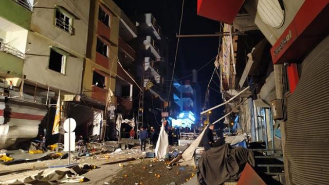 Gaziantep'te lokantada patlayan tüpler ortalığı savaş alanına çevirdi!