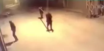 Hırsız duvardan atlarken hırsızlarla karşılaştı! O anlar saniye saniye görüntülendi