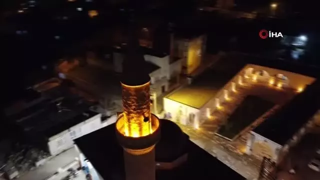 Musalla Camii birinci teravih namazıyla ibadete açıldı