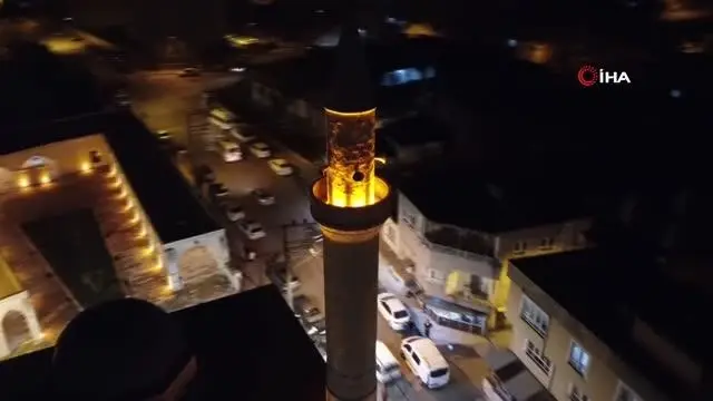 Musalla Camii birinci teravih namazıyla ibadete açıldı