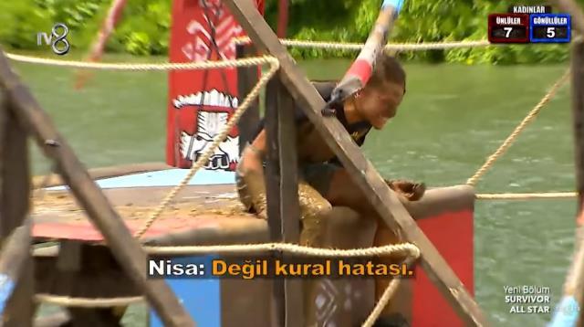 Survivor All Star'da oyunu yarıda bırakan Nisa ile Yağmur birbirine girdi