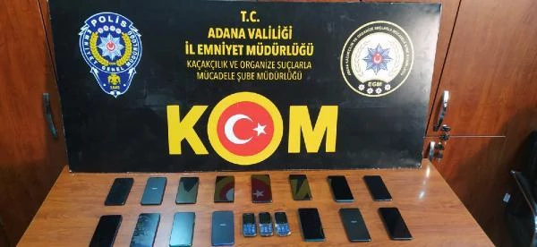 Adana'da 'kaçakçılık' operasyonu: 10 gözaltı