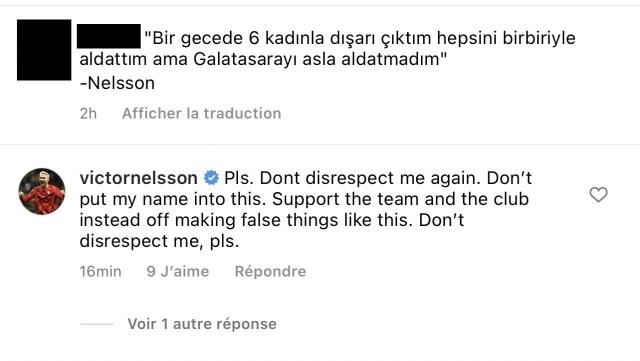 "6 bayanı birbiriyle aldattım" tabirlerini gören Galatasaray'ın yıldızı Nelsson çıldırdı: Saygısızlık etme