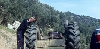 Son dakika haberleri | Devrilen traktörün altında kalan sürücü öldü, annesi yaralandı