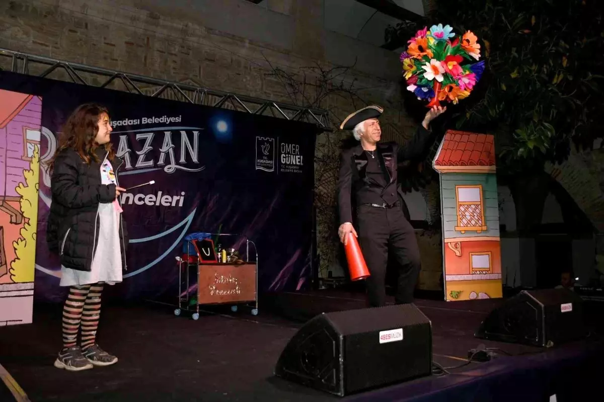 Kuşadası'nda Ramazan eğlencesine yoğun ilgi