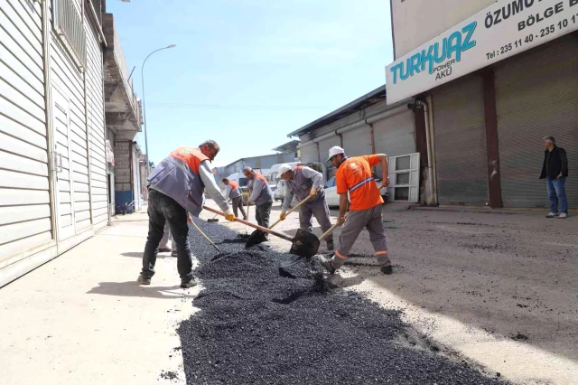 Son dakika haberi: Şehitkamil'de ağır asfalt mesaisi