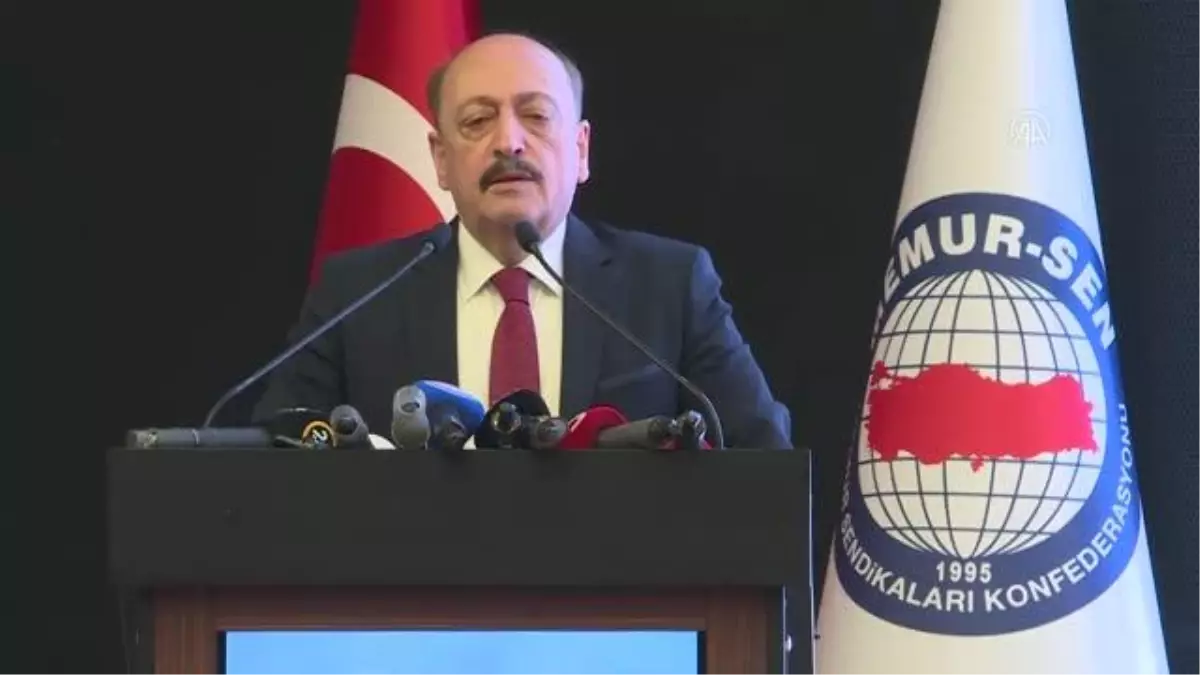 Bakan Bilgin: '(3600 ek gösterge) Ümidimiz Mayıs ayında çalışmayı tamamlamak ve Meclise intikal ettirmek'