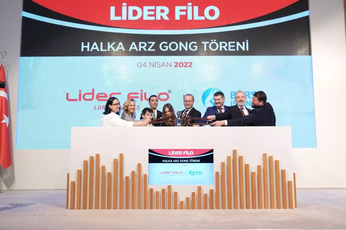 Borsa İstanbul'da Gong Töreni Lider Filo Markası ile hizmet veren LDR Turizm A.Ş. için çaldı