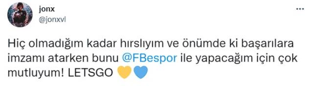 Fenerbahçe yeni transferini duyurdu