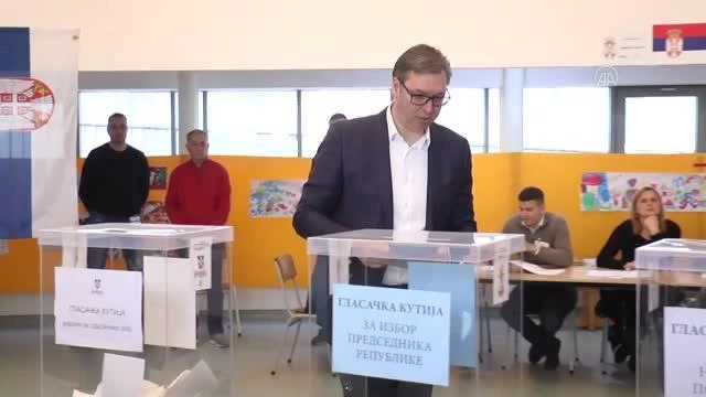 Sırbistan seçimlerinde oyların yüzde 96'sı sayıldı