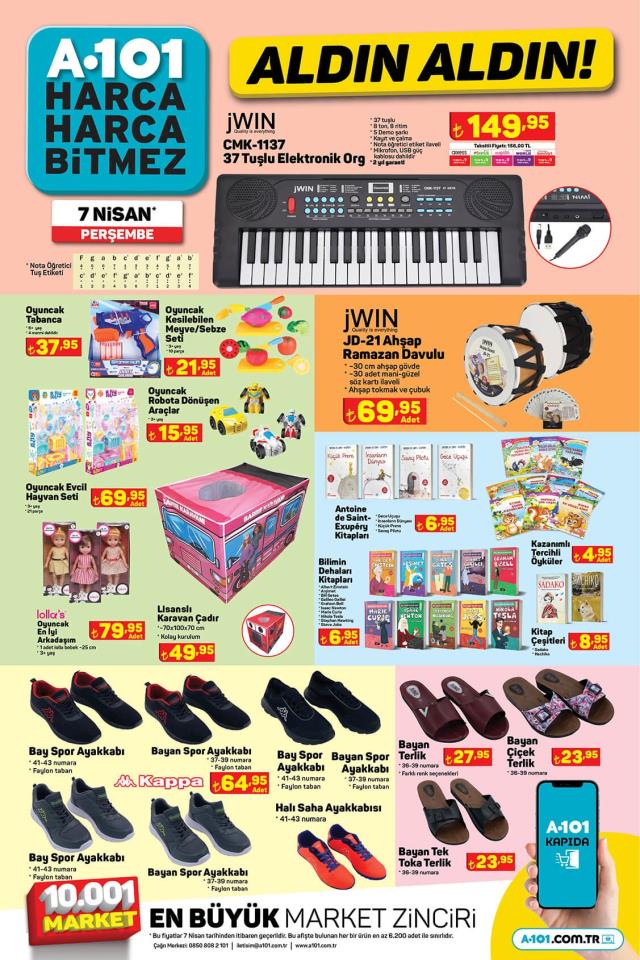 A101 aktüel ürünler kataloğu! 7 Nisan A101 bu hafta katalog ürünleri neler? A101'e gelecek ürünler ve A101 fiyat listesi! A101 aktüel ürünler kataloğu! 7 Nisan A101 bu hafta katalog ürünleri neler? A101'e gelecek ürünler ve A101 fiyat listesi!