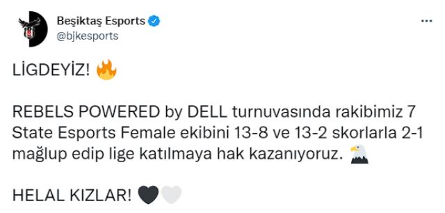 Beşiktaş bayan grubu ön elemeleri geçti! 200 bin TL ödüllü lige katılmaya hak kazandılar
