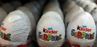 İngiltere'de salmonella nedeniyle Kinder Sürpriz yumurtaları geri çağrıldı