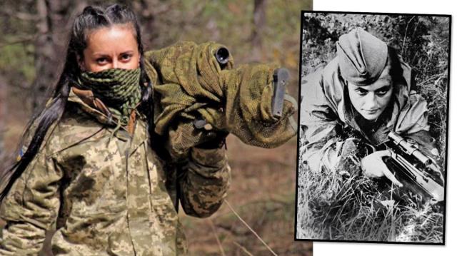 Kod ismi: Kömür! Rus askerlerinin kabusu olan bayan savaşçı birinci kere yüzünü gösterdi