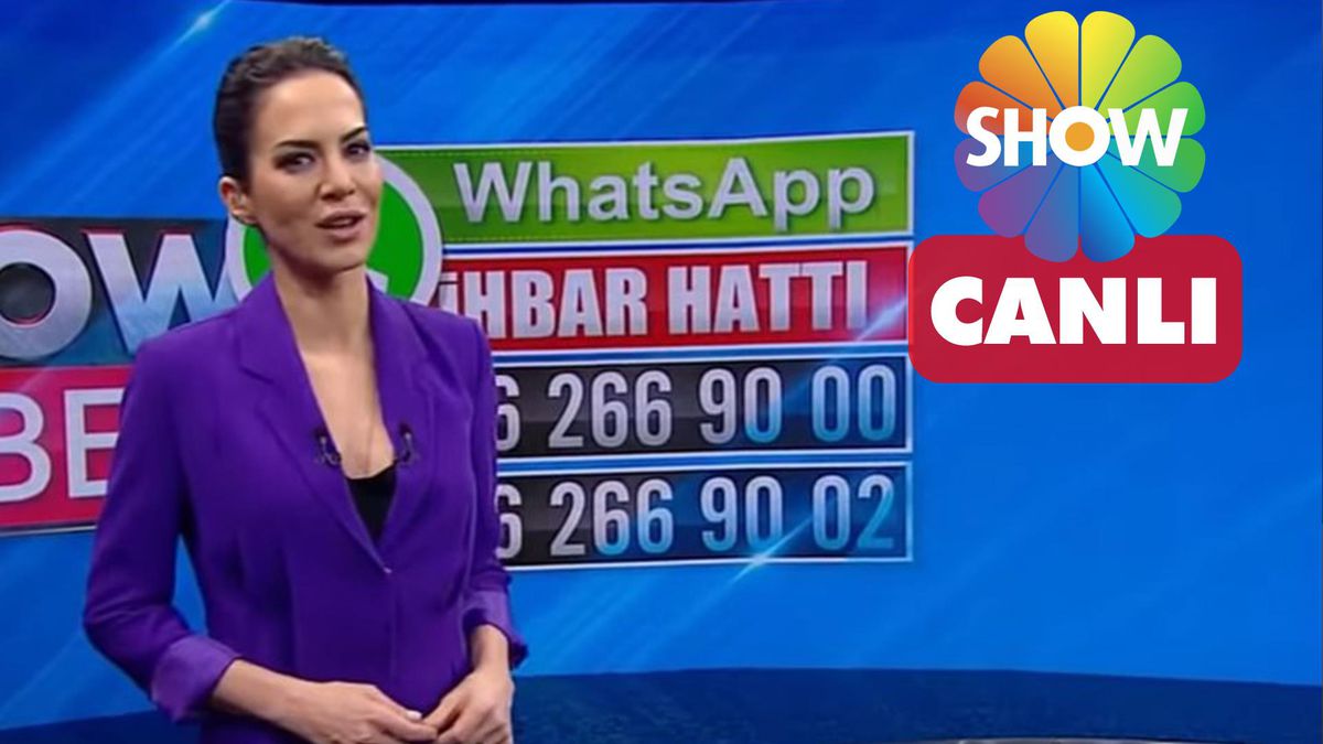Show Ana Haber CANLI izle! 5 Nisan Show Ana Haber izle! Show Ana Haber canlı izleme linki! Show TV canlı izle!